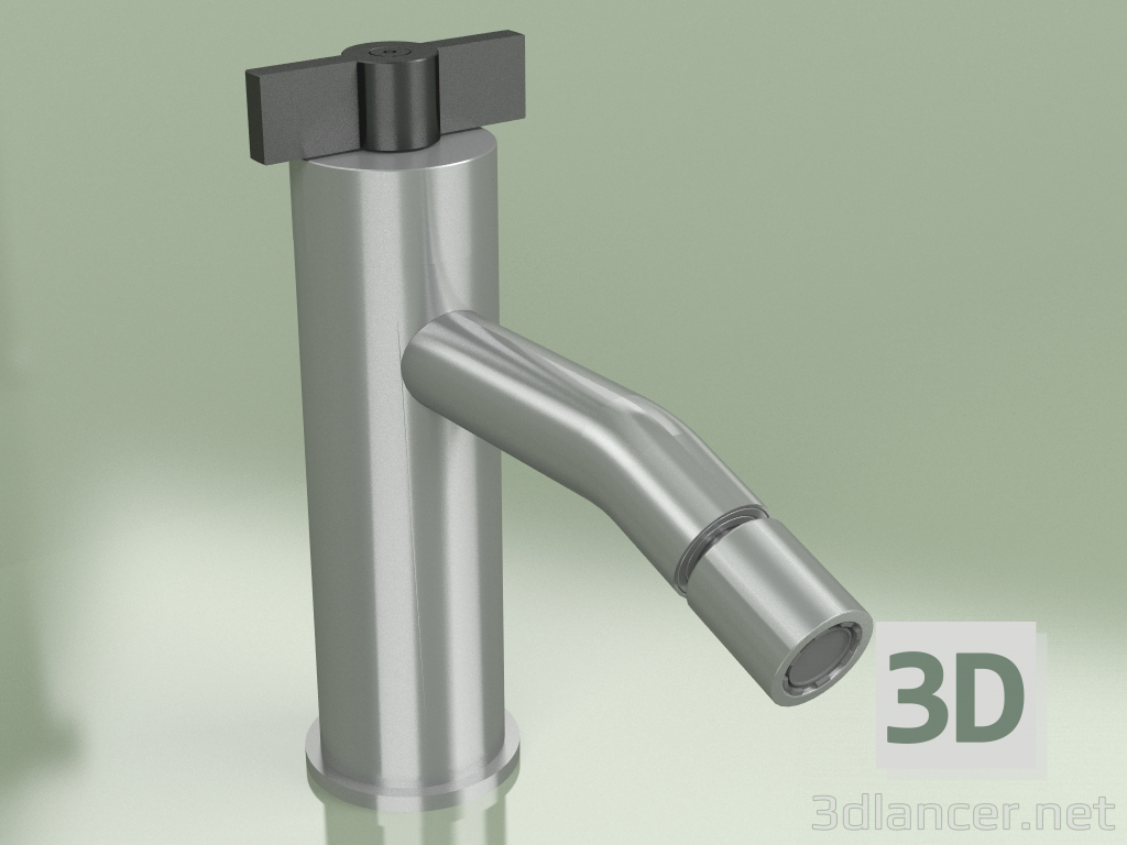 3d model Hydro-progressive bidet mixer with adjustable spout (19 35, AS-ON) - preview