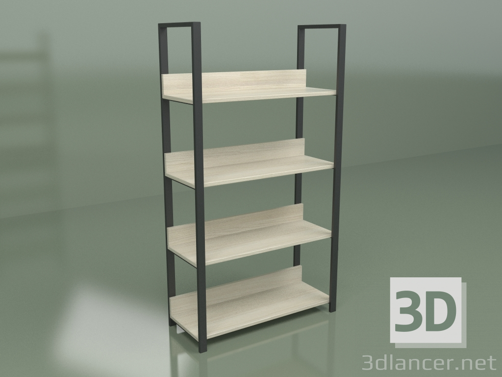 modèle 3D Rack 4 étagères 900 - preview