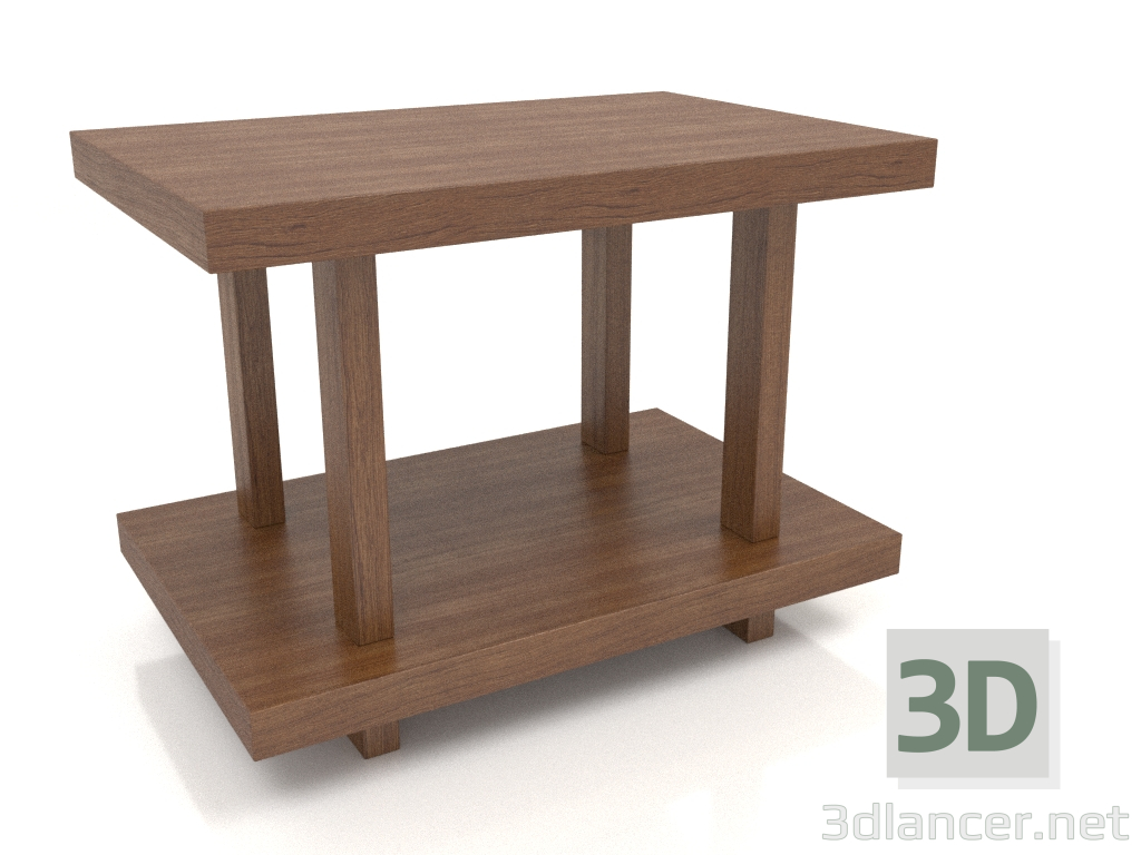 modèle 3D Table de chevet TM 07 (600x400x450, bois brun clair) - preview