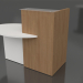 3d model Reception desk Ovo LOP10 (1550x870) - preview