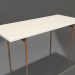 modèle 3D Table à manger (Gris agate, DEKTON Danae) - preview