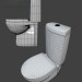 modèle 3D Nord de toilettes ROCA Victoria (Victoria Nord) - preview