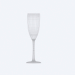 3D Şampanya için cam modeli satın - render