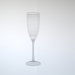 modello 3D di Bicchiere per champagne comprare - rendering