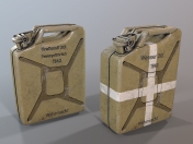 Jerry can modello 3d