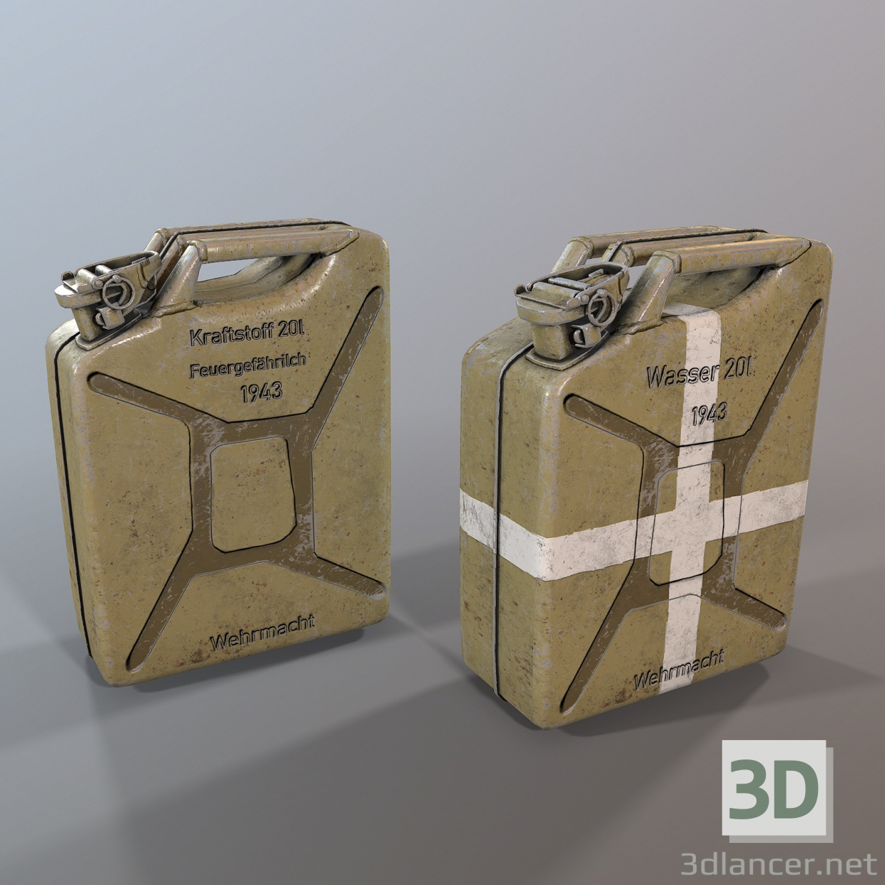 Jerry puede modelo 3d 3D modelo Compro - render