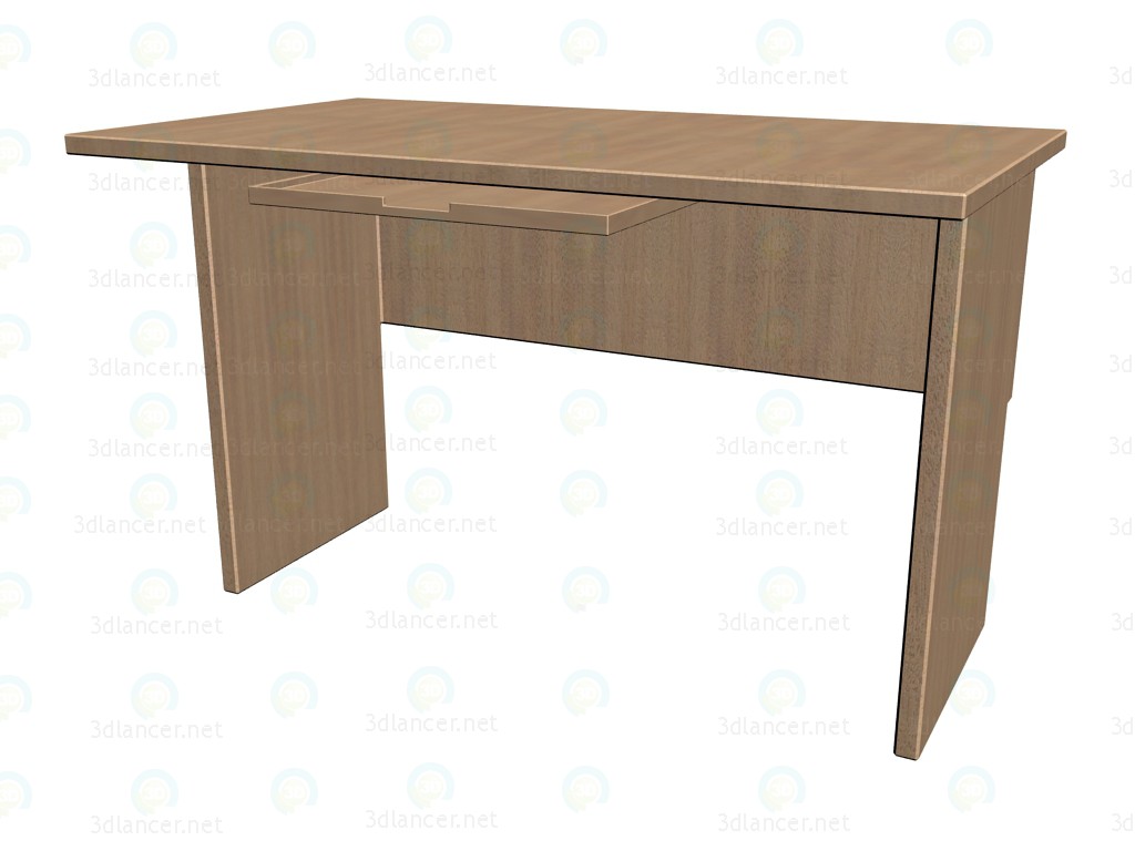 3d model 26S141 computer table - preview