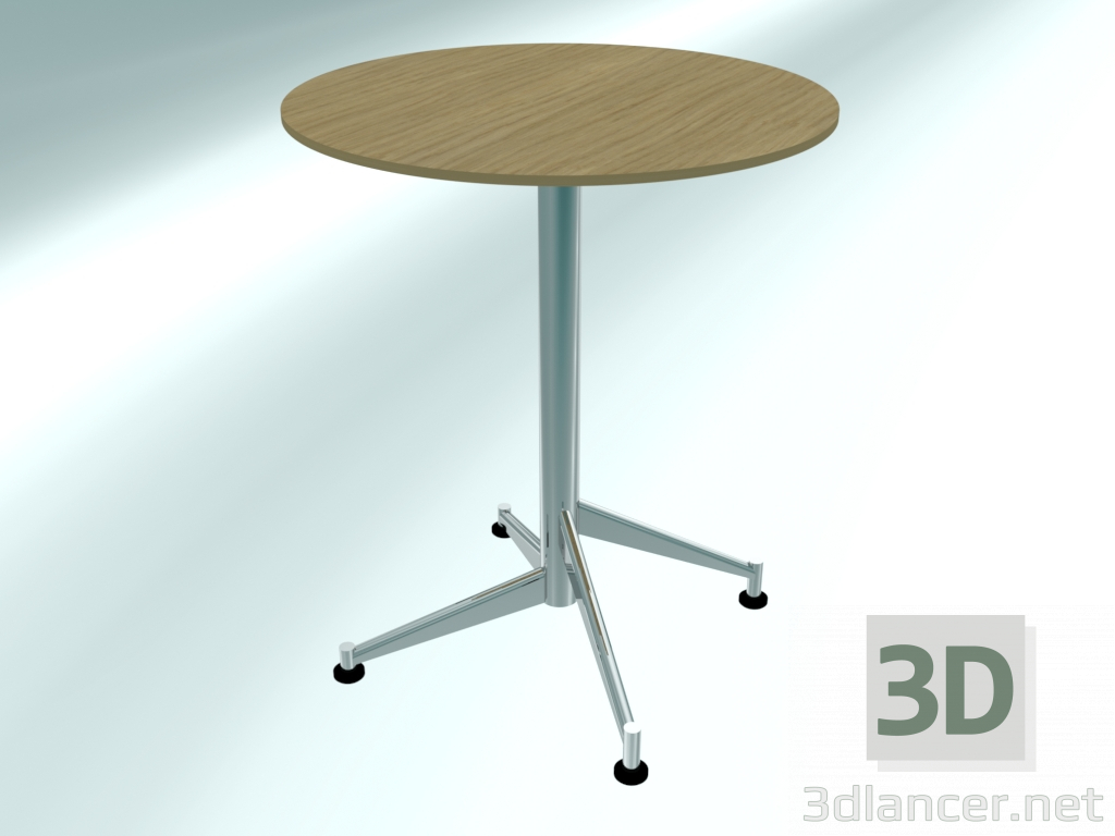 3d модель Складной барный столик SELTZ basic (D60 Н72 разложенный) – превью