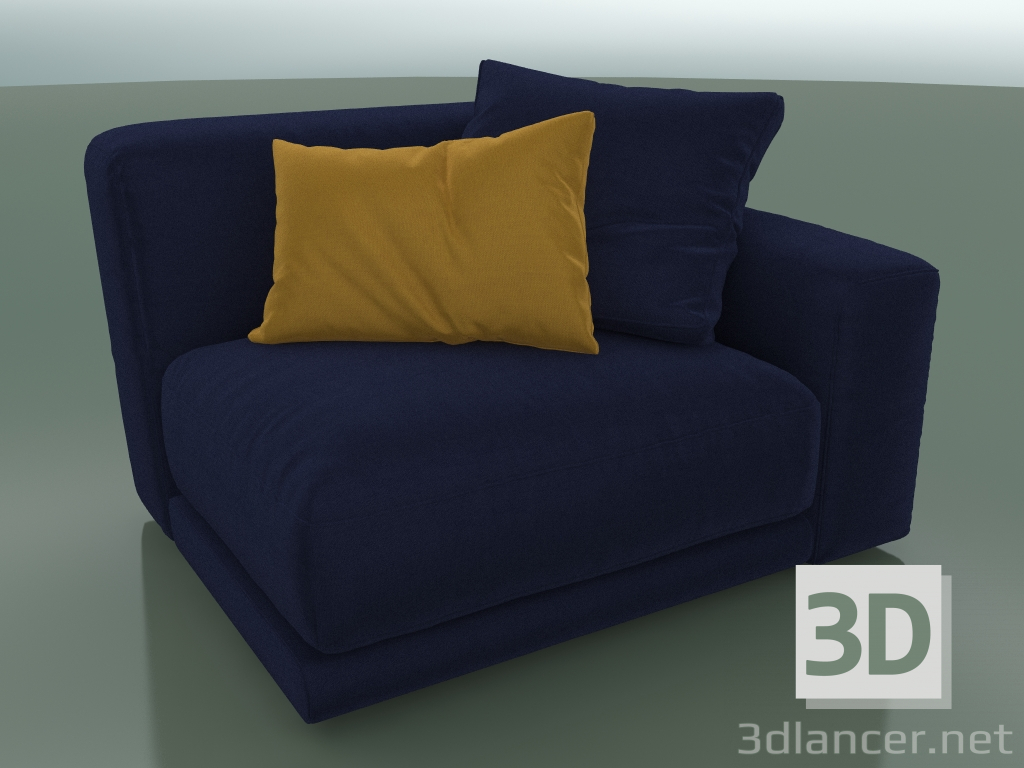 3d model Module with armrests Tutto (1290 x 1150 x 770, 129TU-115-AR) - preview