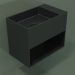 3D modeli Duvara monte lavabo Giorno (06UN33101, Deep Nocturne C38, L 60, P 36, H 48 cm) - önizleme