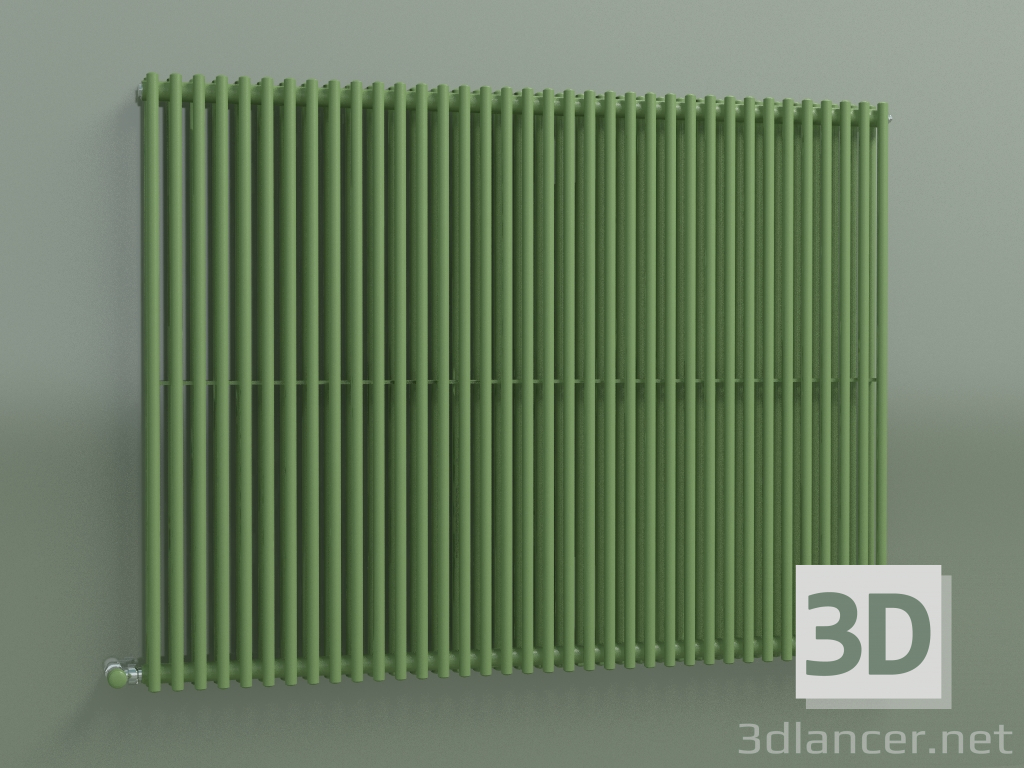 3d модель Радіатор вертикальний ARPA 2 (920 36EL, Sage green) – превью