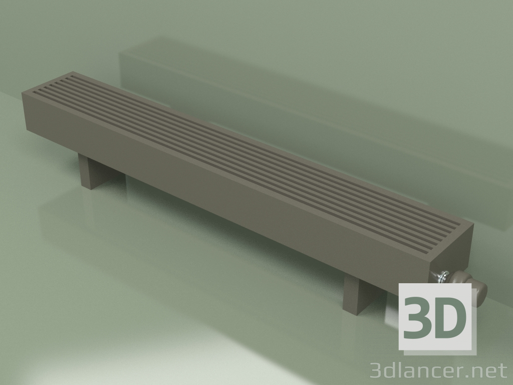 3D modeli Konvektör - Aura Basic (90x1000x146, RAL 7013) - önizleme