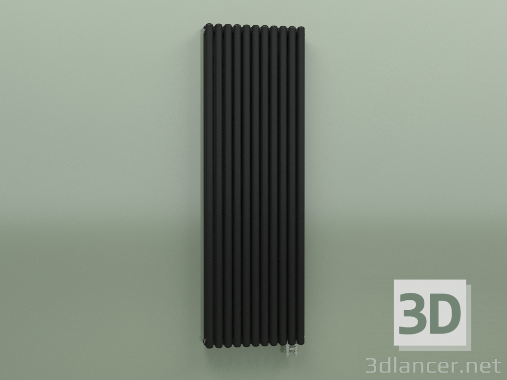 3 डी मॉडल रेडिएटर हार्मनी C40 2 (1826x575, काला) - पूर्वावलोकन