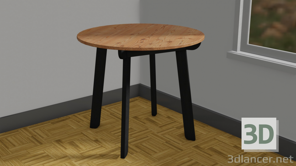 3D Modell GAMLARED Tisch GAMLAREDLAR - Vorschau