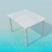 3D modeli Mutfak masası - önizleme