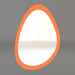 3D Modell Spiegel ZL 05 (611х883, leuchtend leuchtend orange) - Vorschau