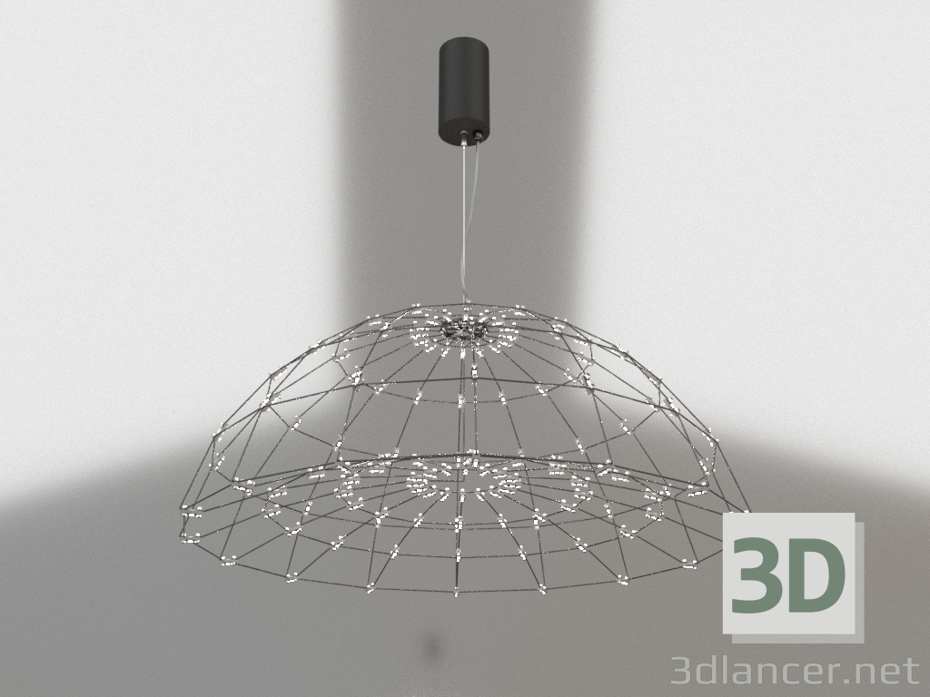 modello 3D Lampada a sospensione DOME 2 - anteprima
