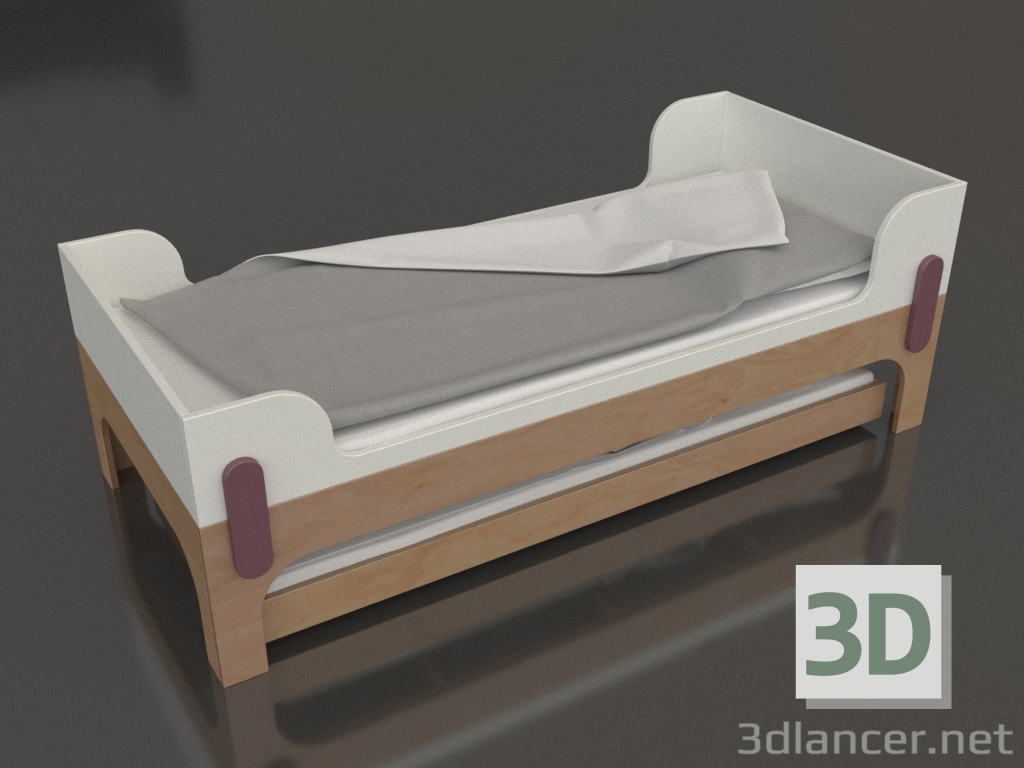 3d модель Ліжко TUNE Z (BXTZA1) – превью