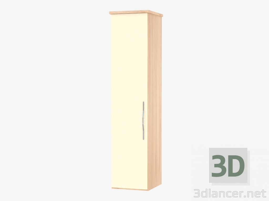 3d model Armario módulo de una puerta 4 (55,4h235,9h62) - vista previa