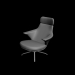 modèle 3D chaise d'ordinateur - preview