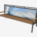 3d model Bench (8013) - preview