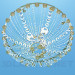 3d model The chandelier in the Oriental style - preview