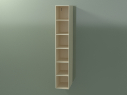 Wall tall cabinet (8DUAED01, Bone C39, L 24, P 36, H 144 cm)