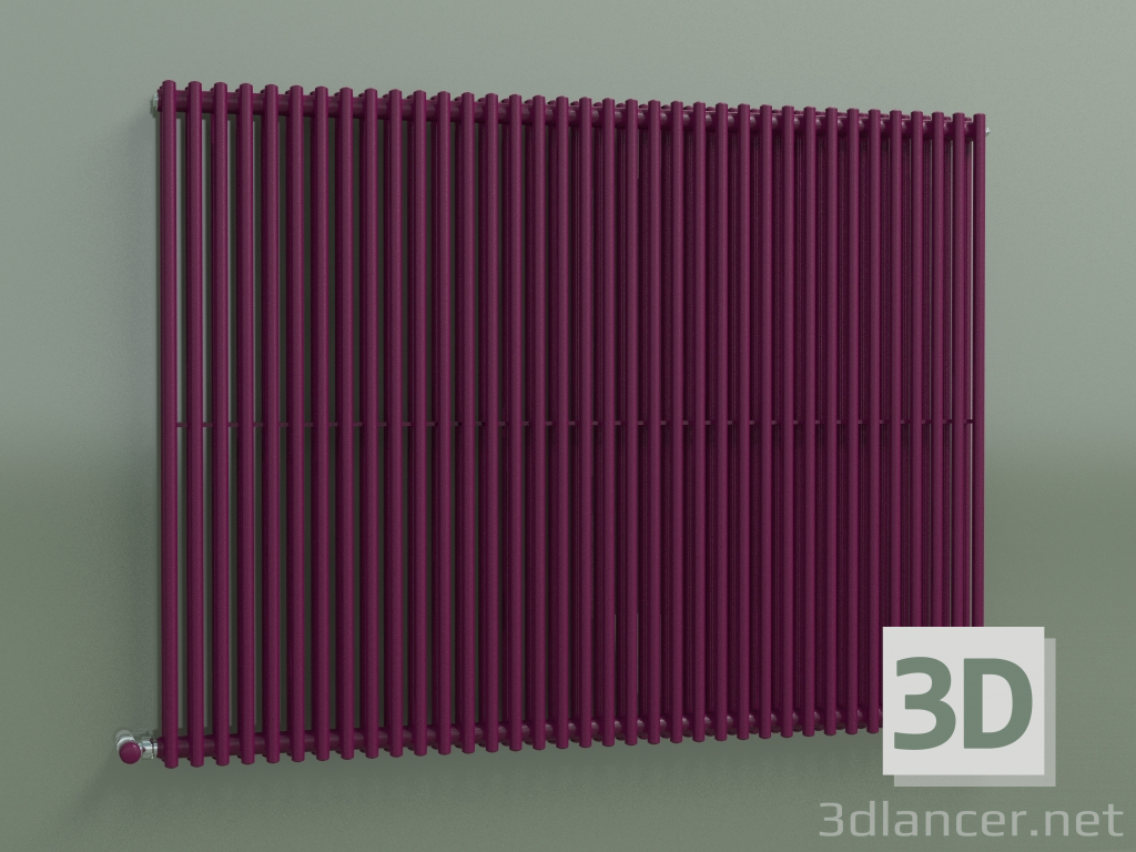 3D modeli Radyatör dikey ARPA 2 (920 36EL, Purple trafic) - önizleme