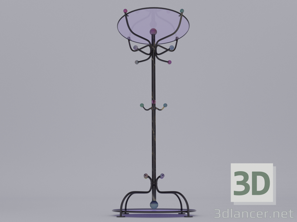 modèle 3D Cintre au sol - preview