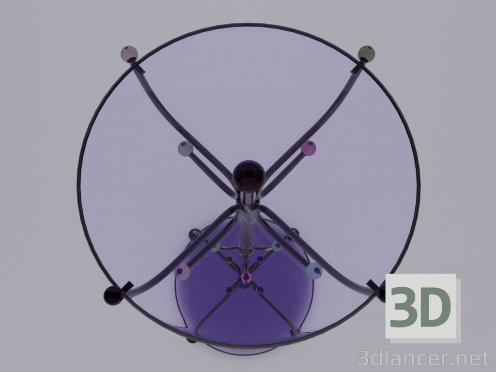 3d модель Підлогова вішалка – превью
