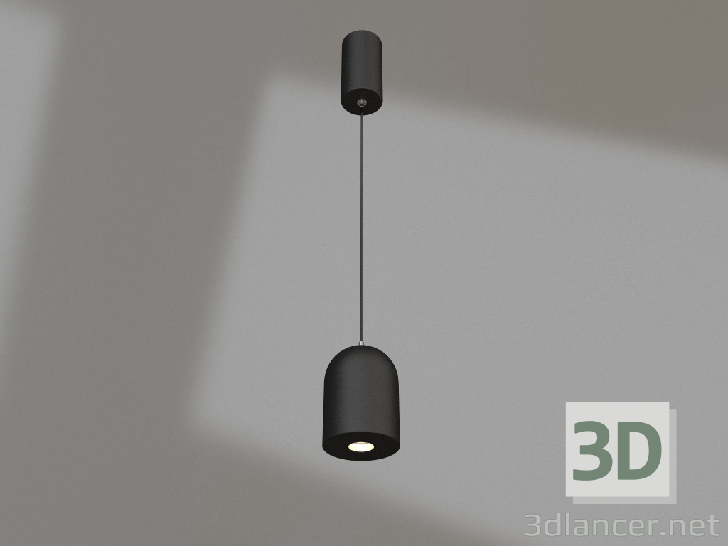 modello 3D Lampada SP-ELEMENTA-DOME-R71-9W Day4000 (BK, 39 gradi, 230V) - anteprima