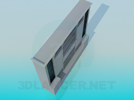 3D Modell Symmetrische großen rack - Vorschau