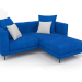 3d model Carol sofa 1960 x 1800 (Brunei 35) - preview