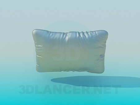 modèle 3D oreiller - preview