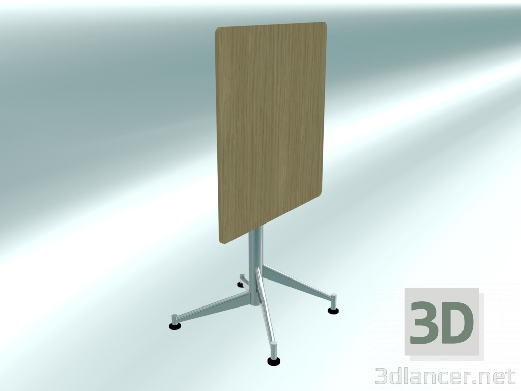 modello 3D Tavolo da bar pieghevole SELTZ basic (60X60 H72 piegato) - anteprima