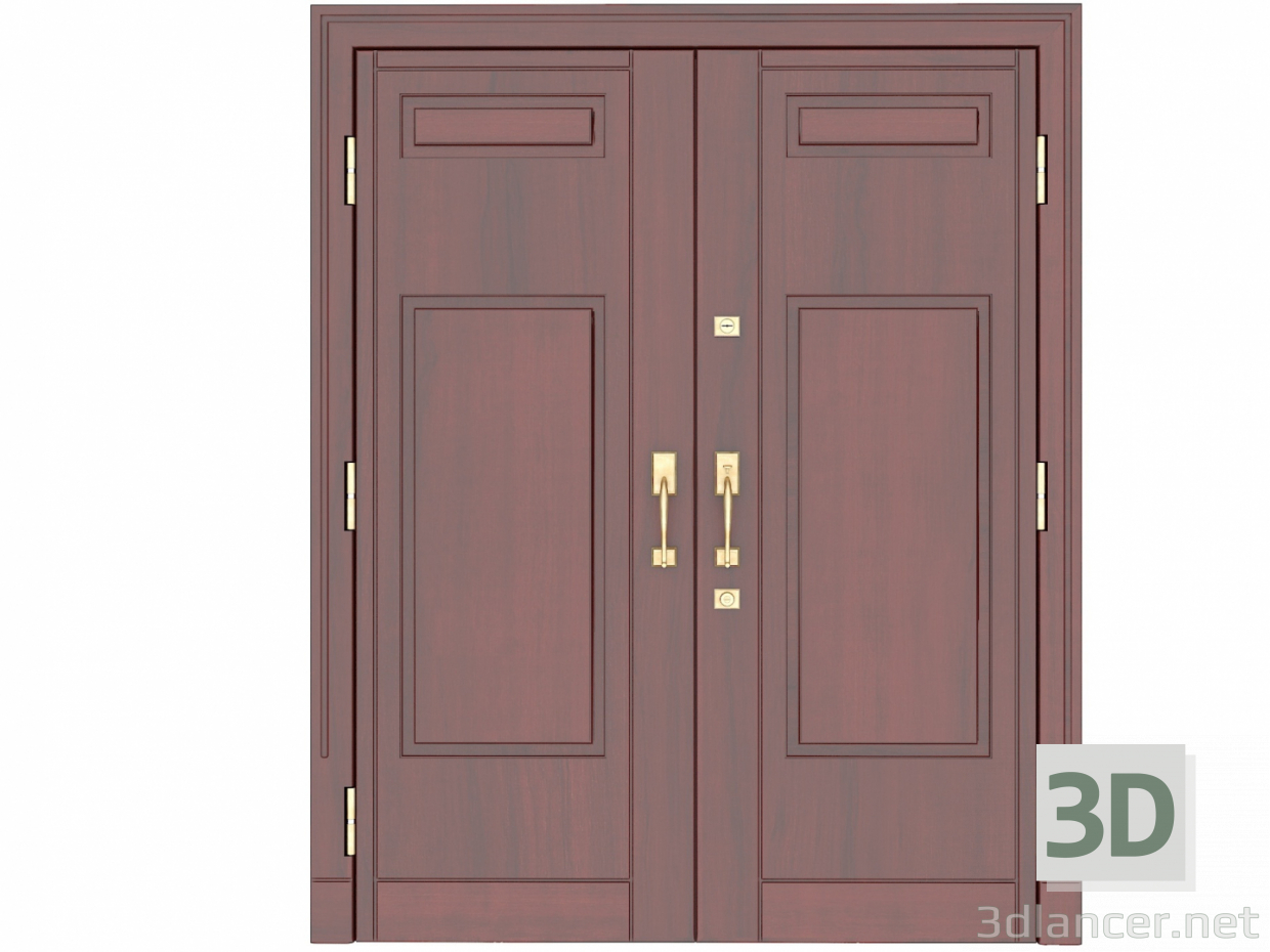3d Вхідні двері модель купити - зображення