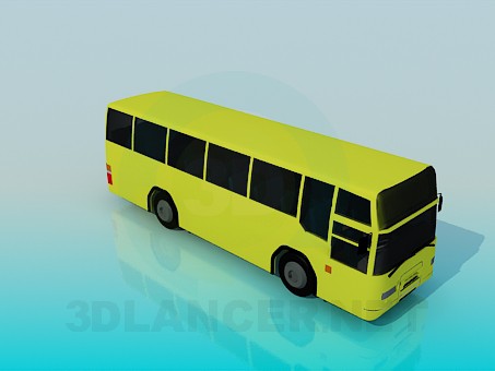 modello 3D Autobus - anteprima