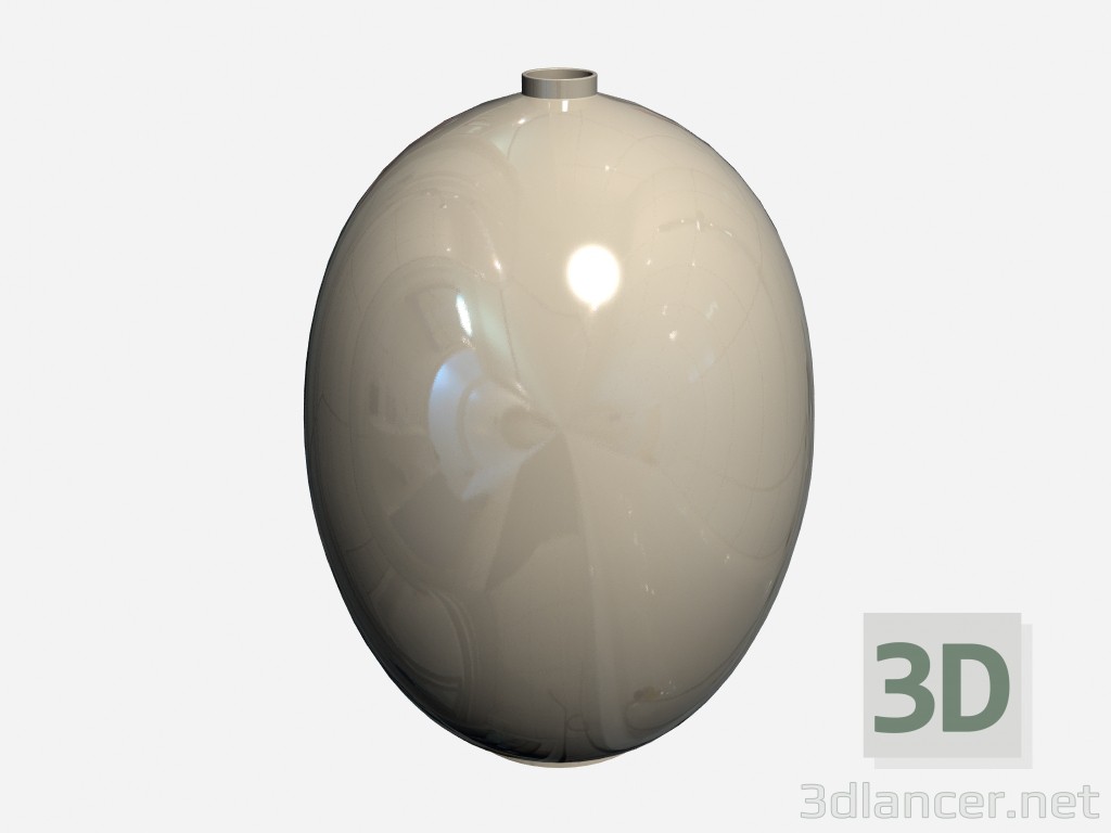 3D modeli Dekoratif vazo Art Deco 1 - önizleme