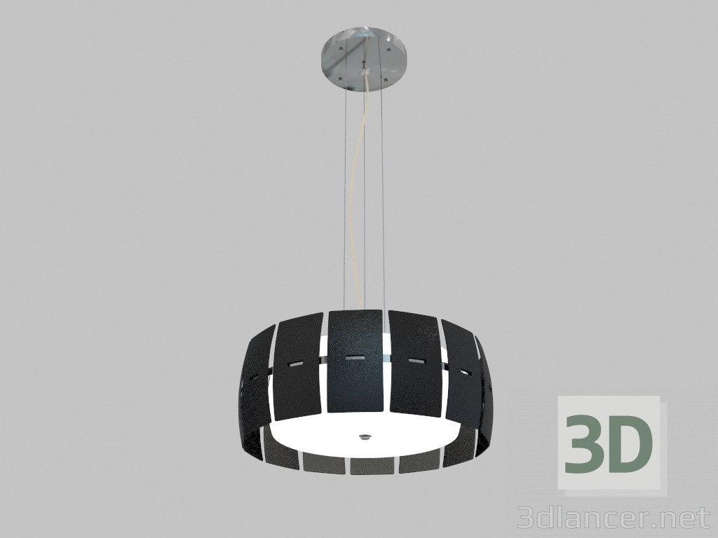3D Modell Kronleuchter Anhänger Lamella (801047) - Vorschau