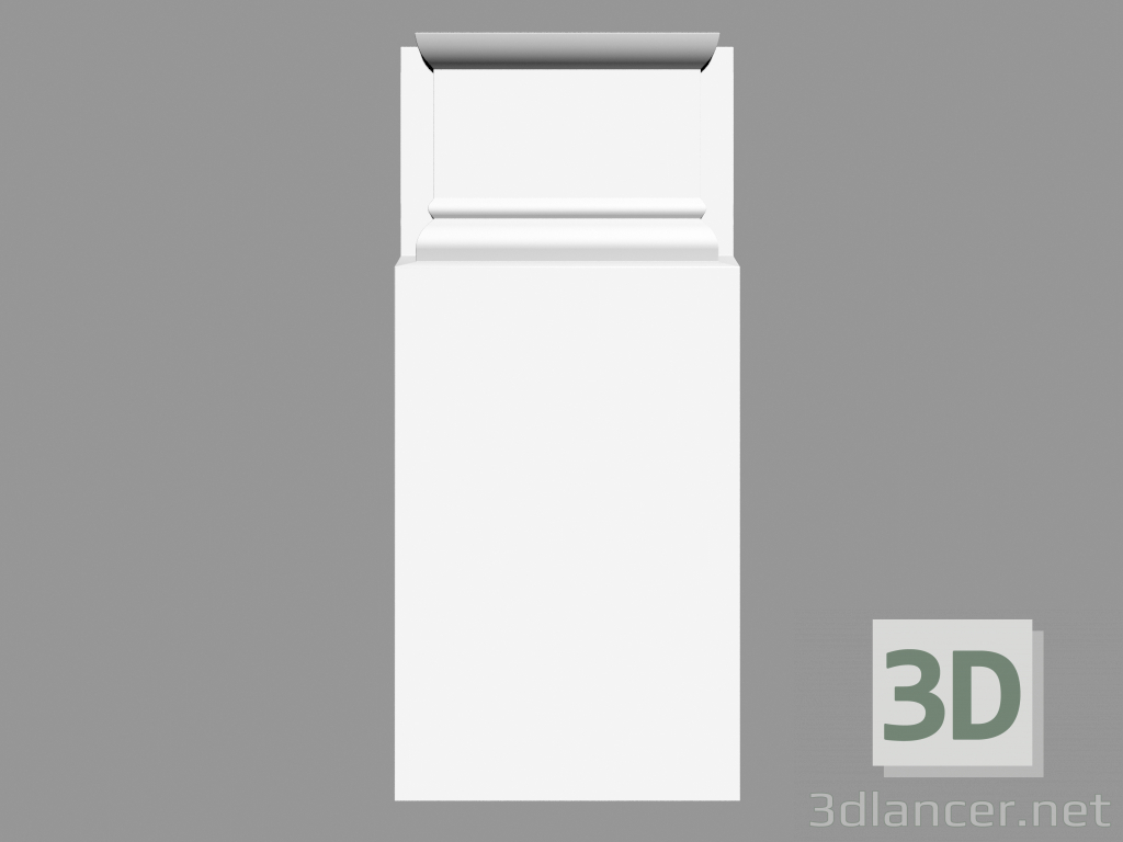 3D Modell Sockel (PN8) - Vorschau