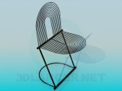 धातु की कुर्सी