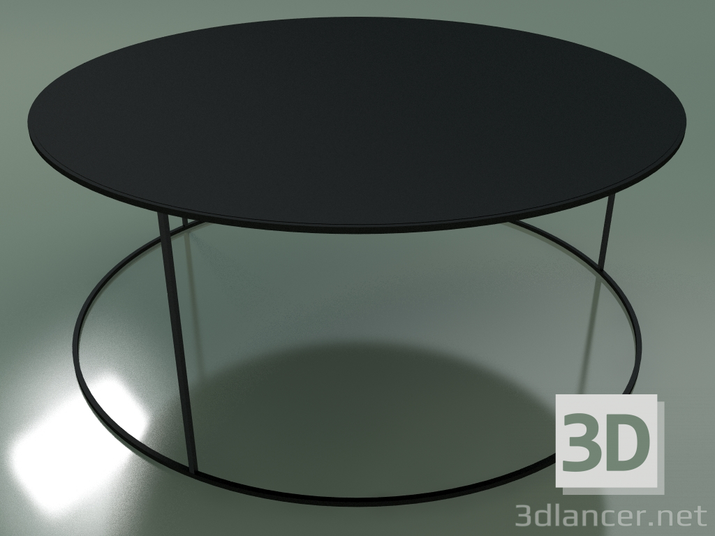 modello 3D Tavolino rotondo (altezza 50 cm, profondità 120 cm) - anteprima