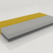 modello 3D Panca letto (aperto) - anteprima