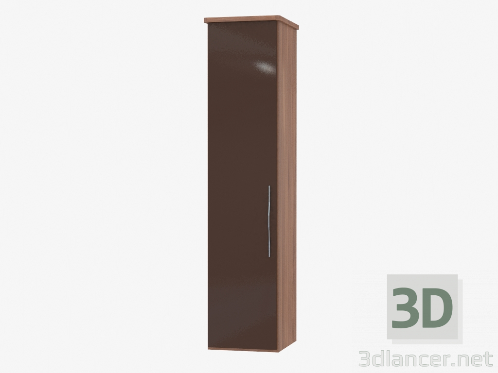3D modeli Modüler dolap tek kapı 7 (55,4h235,9h62) - önizleme