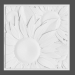 3d модель 3D панель Sunflower – превью