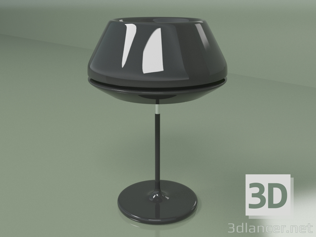 3D Modell Tischlampe Spool (schwarz) - Vorschau