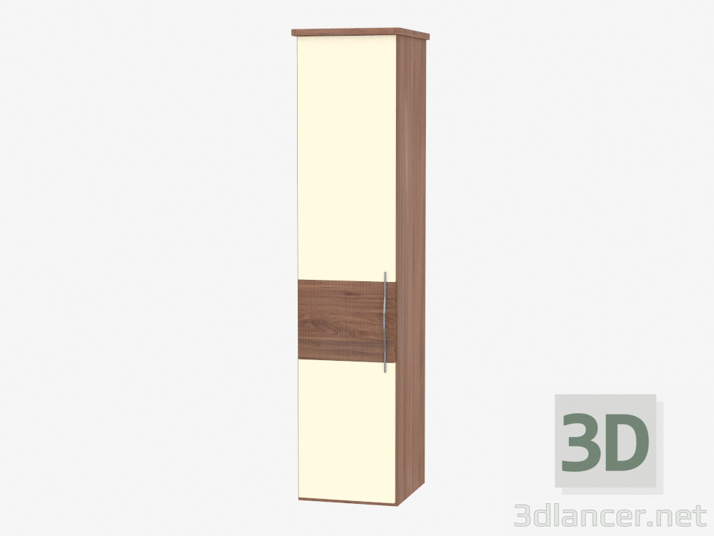 modello 3D armadio modulare porta singola 8 (55,4h235,9h62) - anteprima