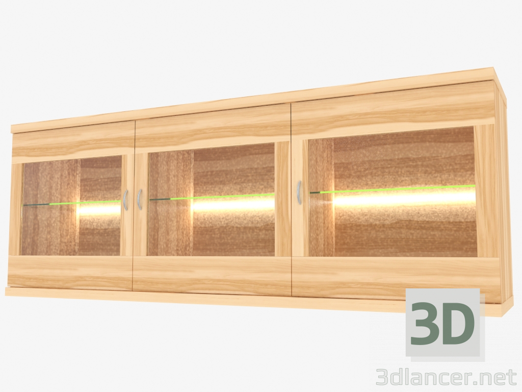 3D modeli Üç bölümlü kolye vitrin (150-18-1) - önizleme