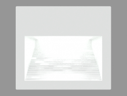 Luminaria empotrable de pared EOS SQUARE (S4605)