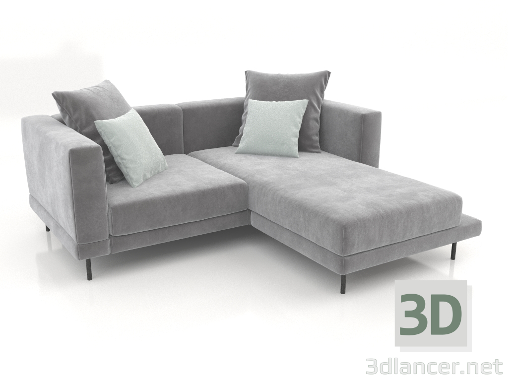 3D Modell Sofa Carol 1960 x 1800 (Gallardo 29) - Vorschau